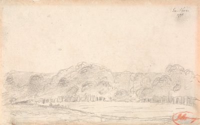 Landscape, Possibly Eartham by George Romney